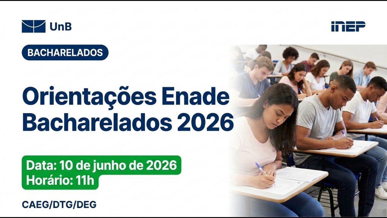 Orientações Enade | Bacharelados 2026