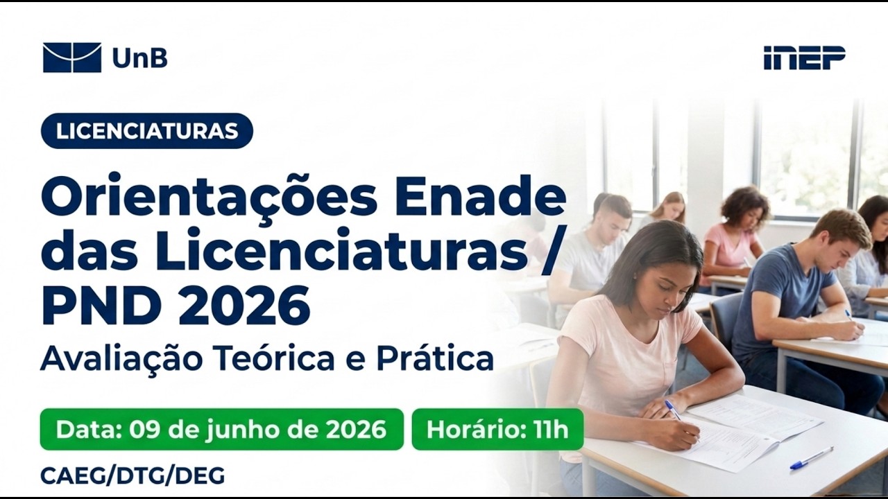 Enade das Licenciaturas | PND 2026