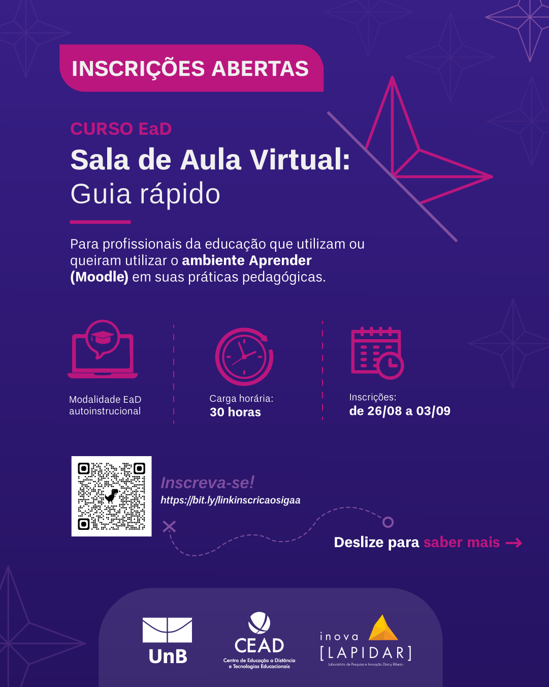 Sala de Aula Virtual: Guia Rápido