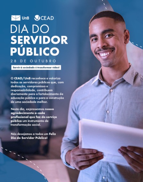 Feliz dia do servidor público!
